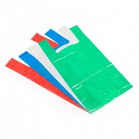 Coloured carrier bags