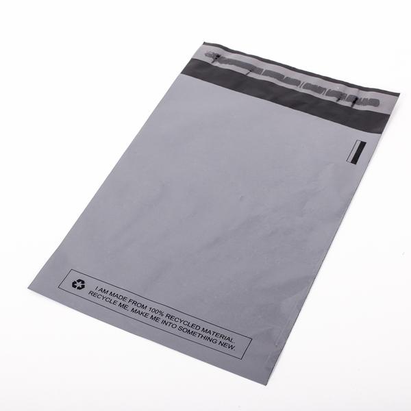 Grey mailing bags with self seal adhesive strip for secure UK shipping