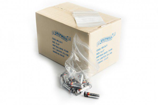 Box of clear grip seal bags