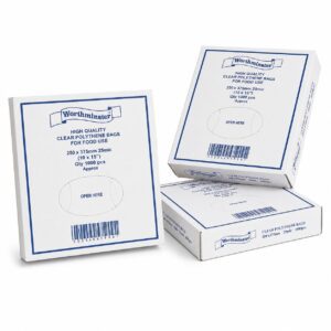Clear Polythene Bags In Dispenser Box. |  1000pcs.