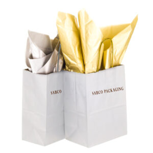 Gold and silver tissue paper sheets 20 × 30 inch